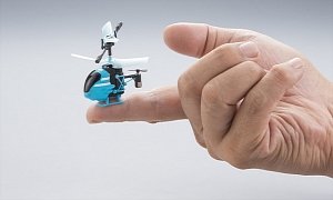 The World's Smallest Remote Control Helicopter Fits on Your Finger