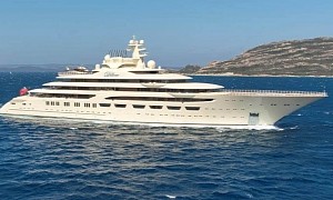 The World’s Largest Superyacht, $600 Million Dilbar, Officially Seized at Shipyard