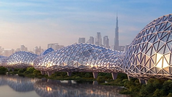 The Loop is a planned "urban highway" for bikes and pedestrians in Dubai