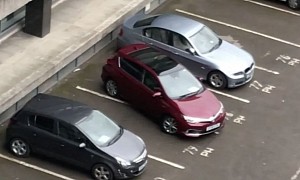 The World’s Worst Parker Drives a Toyota Auris, and the Struggle Is Real
