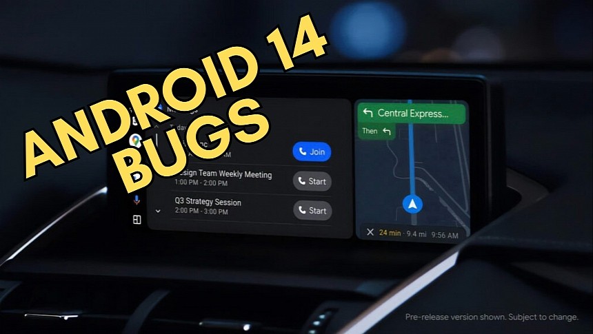 Android 14 causing more problems in the Android Auto world