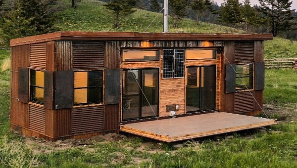 The Zombie Cabin in Chilcotin Valley, Canada