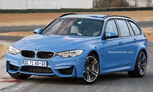 Theophilus Chin Takes a Stab at Rendering a BMW M3 Touring