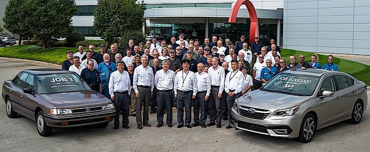 Subaru Indiana plant produces 6 millionth car