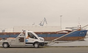 There's a Unique Ford in Denmark Helping Jumbo Ships Dock