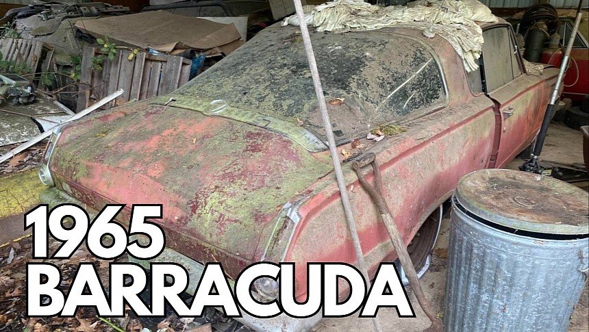 Buried alive 1965 Barracuda