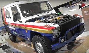 There's a G-Class in The Porsche Museum, and It Has the 928's Engine