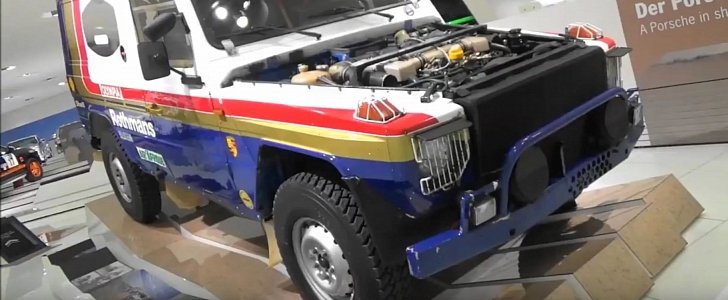 There's a G-Class in The Porsche Museum, and It Has the 928's Engine