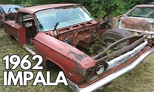 There's a Good Reason Why This 1962 Impala Was Abandoned in a Junkyard