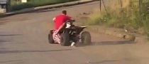 There's Much "Auch" to This Silly ATV Crash
