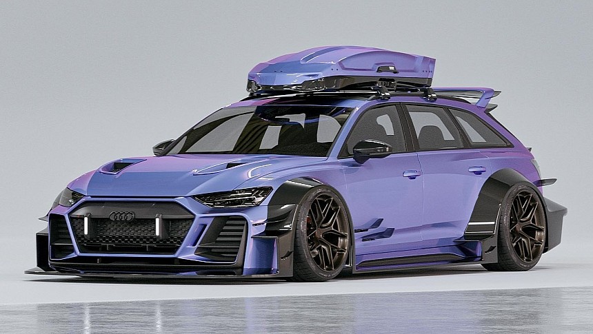 Audi RS 6 Avant rendering by Avante Design