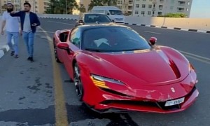 There's No Point in Crashing a $1Million Ferrari SF90 Stradale if You Don't Monetize It