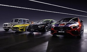 There's Nothing Artsy About the New Mercedes-AMG A 45 S, SL 63, GT 63 and G 63 Art Cars