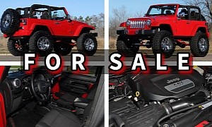There's Nothing Barbie About This Hairy-Chested Jeep Wrangler Being Auctioned