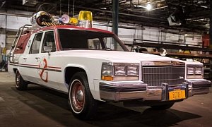 There’s a Feminine Side to the Refreshed Ecto-1 from the New Ghostbusters Movie