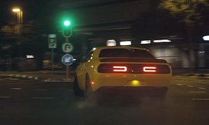 There’s a Reason for the Challenger Hellcat-Drifting Pennzoil Airlift Commercial: Joyride