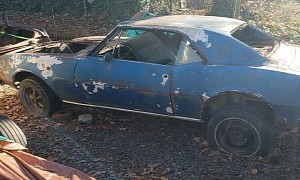 There’s Actually a 1967 Chevrolet Camaro Under This Big Pile of Rusted Metal