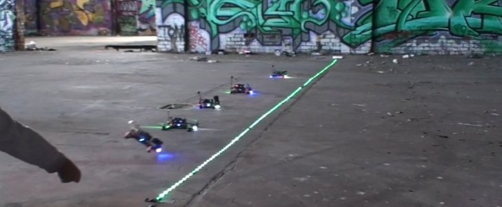 There’s an Underground First Person View Drone Racing in Australia