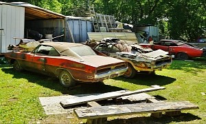 These 1969 and 1970 Dodge Chargers Spent Decades in a Barn, They Need Help