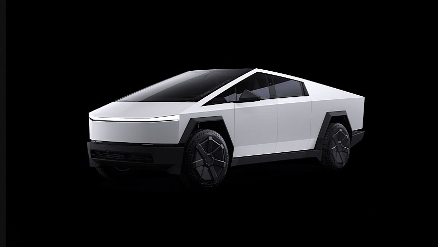 There are not many color options for the Tesla Cybertruck for the moment