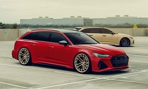 These Audi RS6 Models Are Lit, Each With Its Own Set of Custom Wheels by Vossen
