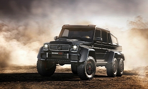 These Brabus 700 6x6 Images Will Make You Wish For a Sandstorm