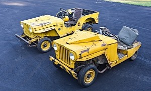These Classic Jeep CJ3As Used To Jump Start U.S. Navy Helicopters, Now They’re for Sale