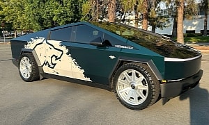 These Days, Not Even Wolves Are Safe From the Tesla Cybertruck Fashionista Touch