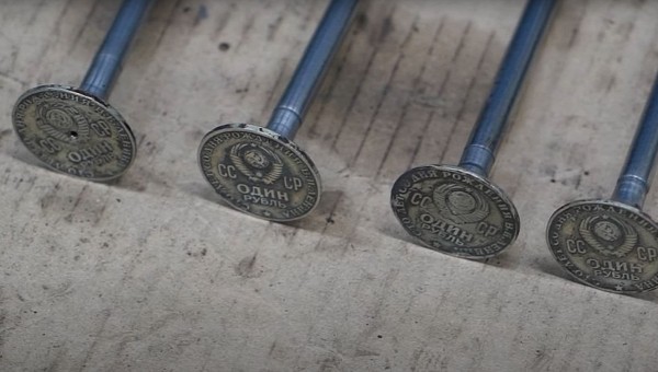 Old Soviet Coins Exhaust Valves 