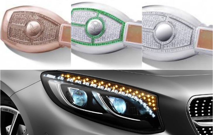 Mercedes-Benz S-Class Coupe And Selected Jewel Keys 