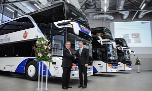 These Setra Bistro Double Deckers Are Pretty Awesome