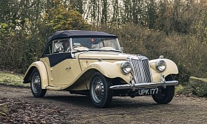 These Three Vintage British MG Cars Have Been Fully Restored to Their Original Glory
