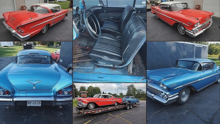 1958 Chevy Impalas 