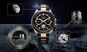 These Unique Luxury Watches Integrate Tech from the First Japanese Lunar Craft
