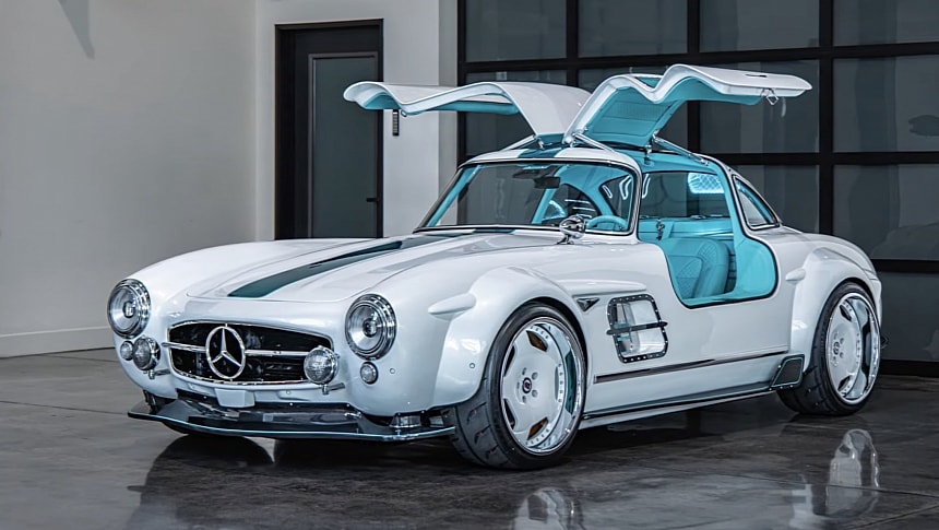 This Mercedes-Benz 300 SL Gullwing is a Tesla in diguise