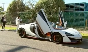 Thief Steals $500,000 McLaren Rental at a Melbourne Casino, Police Track It Hours Later