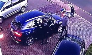 Thieves Steal Audi SQ5 in 30 Seconds, The Old-Fashioned Way