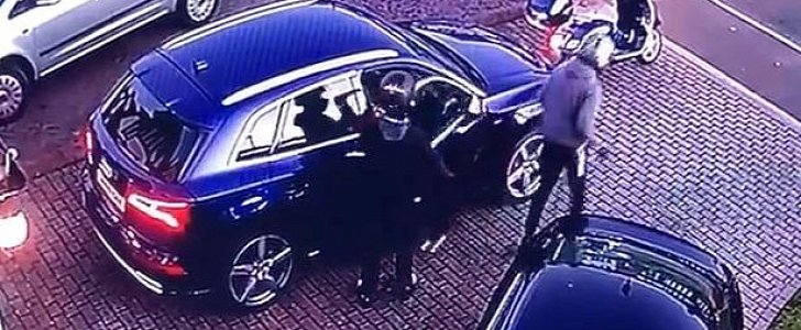 Thieves steal Audi SQ5 in 30 seconds, right from the owner's driveway