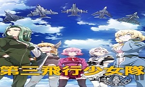 Third Aerial Girls Squad: A One-Off Fighter Jet Anime That's Like Initial D in the Sky
