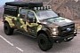 Third-Gen Godzilla Ford F-350 Gets CGI-to-Reality ‘Singles’ Overlanding Makeover