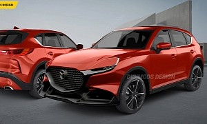 Third Gen Mazda CX-5 Gets CGI Fake-Revealed With 'Mazdaspeed' Cues