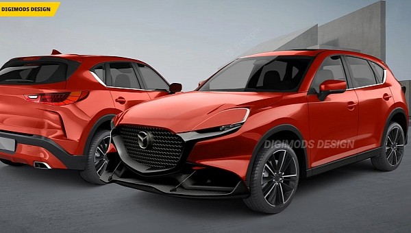 Mazda CX-5 Mazdaspeed rendering by Digimods DESIGN 