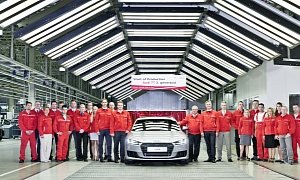 Third-Generation Audi TT Production Starts at Factory in Hungary