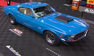 This 1-of-499 1970 Ford Mustang Boss 429 Was Sold With Barely 430 Miles on the Odometer