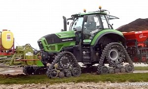 This 10-Ton Tractor Is Designed to Plant Onions on a Huge Scale
