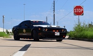 This 1,080-HP Dodge Hellcat Is "Catching Criminals Wherever It Roams in Texas"