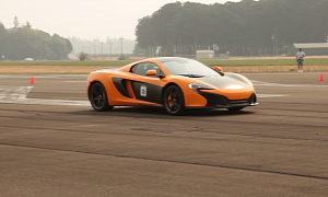 This 12-year old Racing His McLaren 650S Is the Coolest Teenager Ever