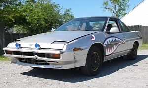 This $1,200 Fighter-Jet Styled Subaru XT Could Be the Greatest Beater Car of All Time