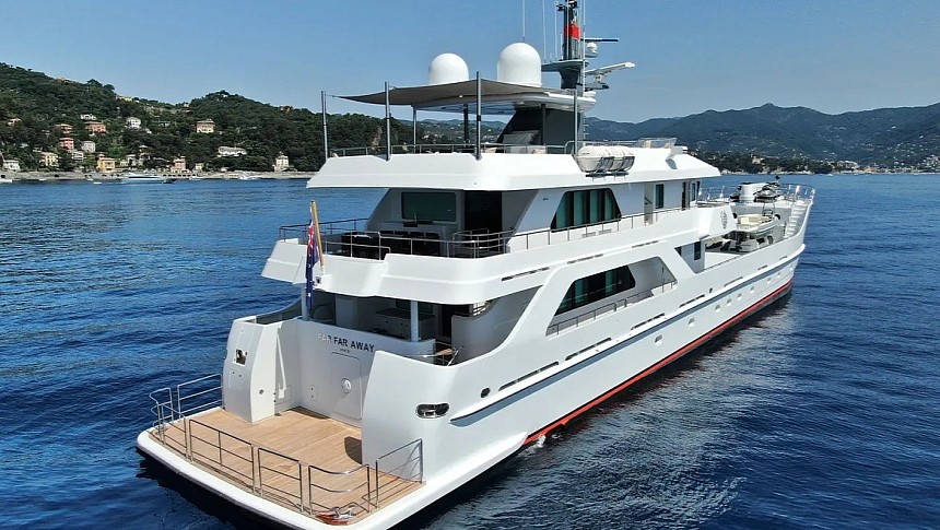 The 2012 Far Far Away is ready for private cruising of up to three months at a time