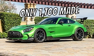 This 165-Mile 2021 Mercedes-AMG GT Black Series Isn't Your Usual Grand Tourer